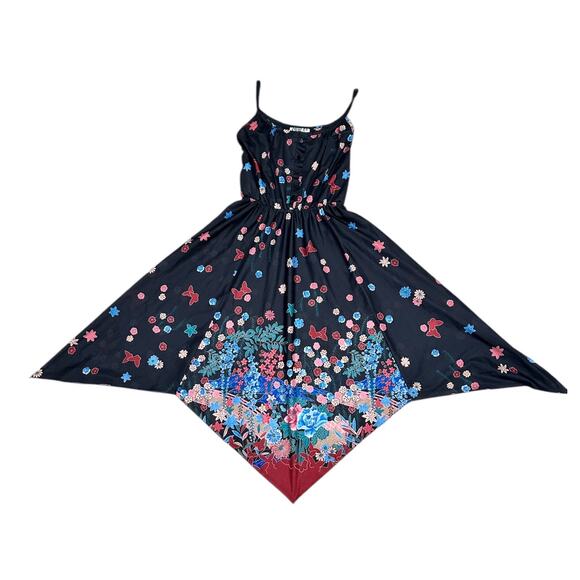 Vtg 70s Oops California Cottagecore Dress - Picture 7 of 8